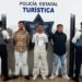 SSP detiene a cuatro hombres por robos en transporte público