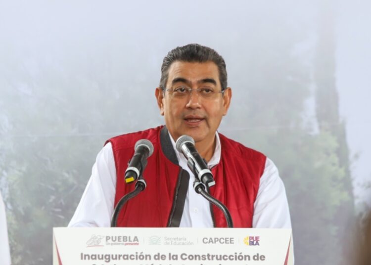 El gobernador Sergio Salomón realiza gira de trabajo en el Seco y Felipe Ángeles