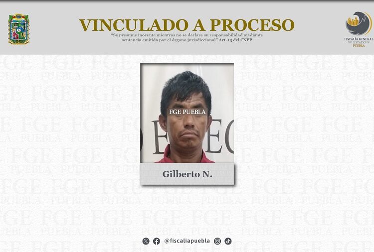 Aprehenden a Gilberto N., presunto feminicida de su esposa en Tehuacán