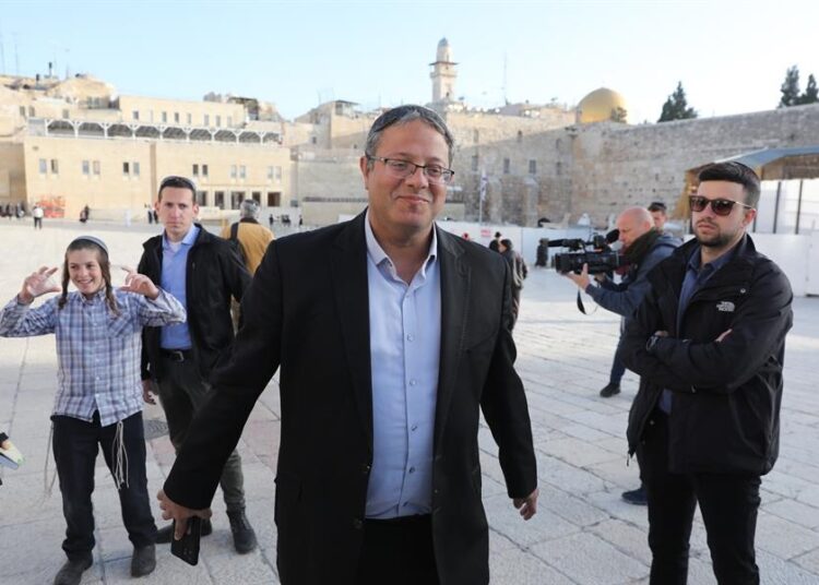 Ministro ultraderechista israelí pide ejecución de los presos palestinos ‘con disparos en la cabeza’