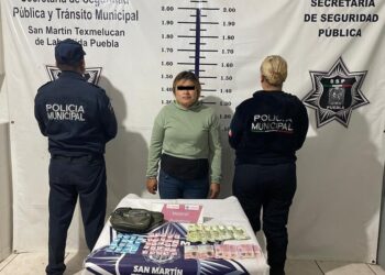 Capturan a Liliana N., alias ‘la Gringa, en Texmelucan