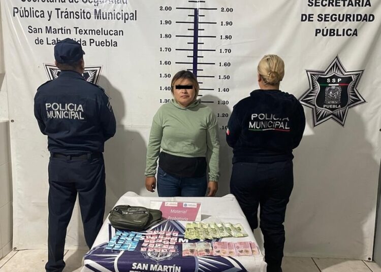 Capturan a Liliana N., alias ‘la Gringa, en Texmelucan