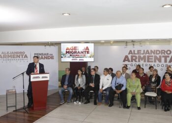 Armenta promoverá figura de diputado y alcalde migrante