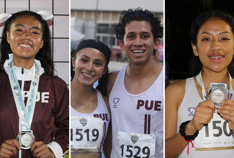 Atletas poblanos competirán en Campeonato Nacional de Primera Fuerza de Atletismo