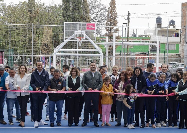 Adán Domínguez entrega Parque Juan Pablo II