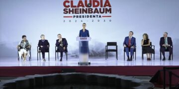 Claudia Sheinbaum presenta a los primeros 6 integrantes de su gabinete