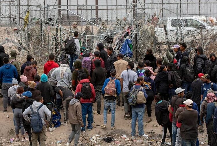 AMLO niega que haya desbordamiento de flujo migratorio