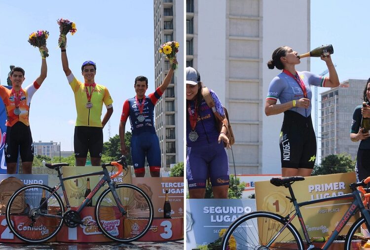 Lizbeth Salazar y Antonio Prieto ganan el Gran Giro GDL 2024 Electrolit