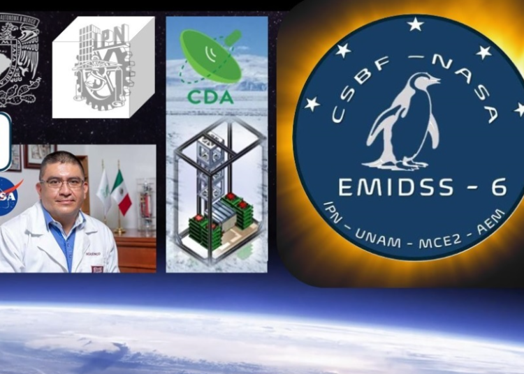 Probarán nuevo módulo espacial mexicano “EMIDSS-6” en misión de NASA