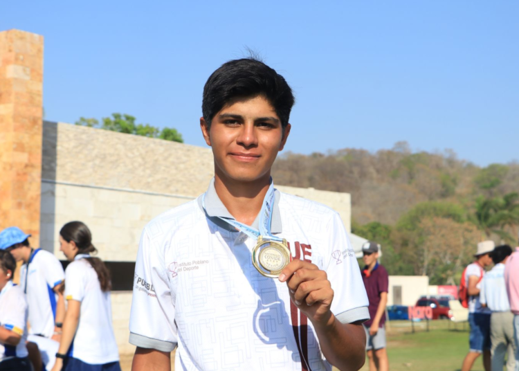 Golfista poblano logra Oro en Nacionales Conade 2024