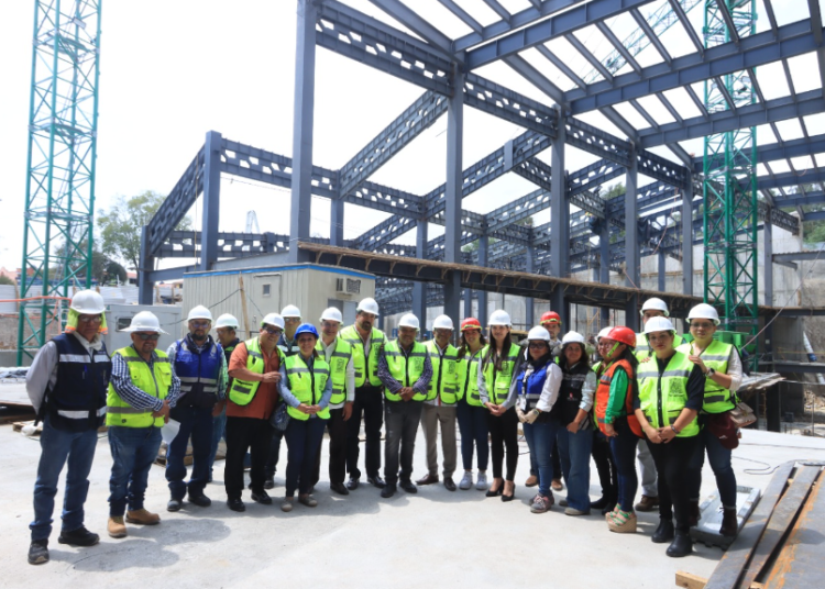 Avance significativo presenta construcción de nueva sede del Congreso del Estado