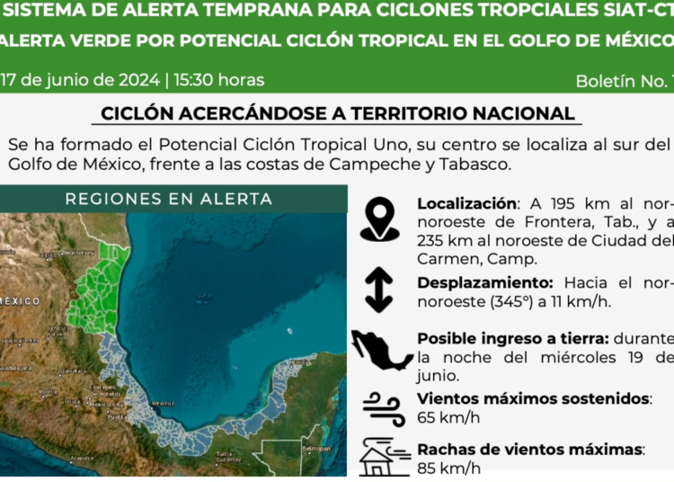 Habrá lluvias torrenciales de miércoles a viernes en Sierra Norte y Nororiental: Segob