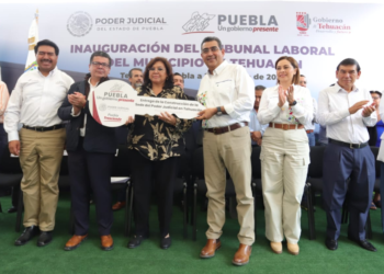 Inauguración del Tribunal Laboral en Tehuacán