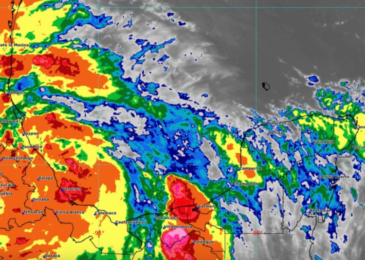 Lluvias, granizadas, ráfagas de viento con actividad eléctrica se esperan en próximos 3 días