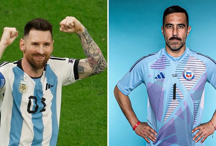 Lionel Messi y Claudio Bravo, la edad es solo un número