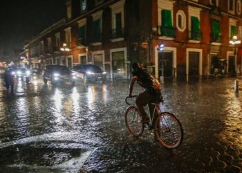 Segob alerta por fuerte temporal de lluvias intensas