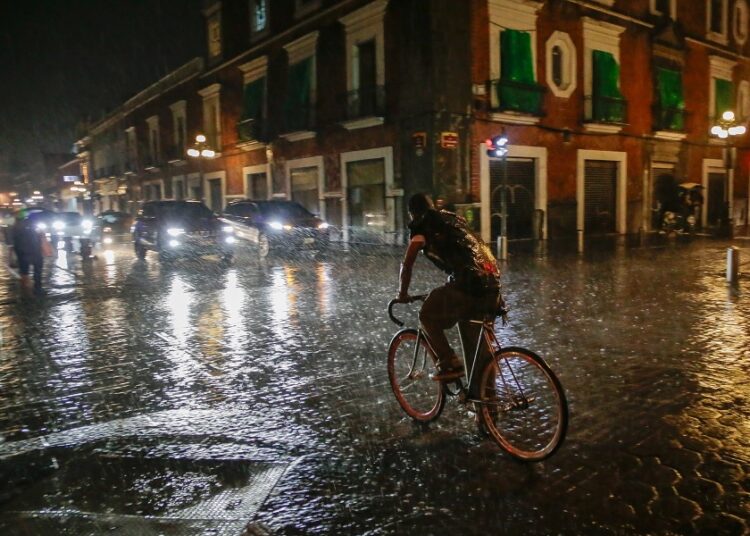 Segob alerta por fuerte temporal de lluvias intensas
