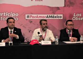 Primer informe de Coparmex Puebla, sede de observación electoral