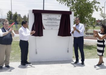 Céspedes inaugura Parque Ecológico ‘Quetzalcóatl’ en Cuautlancingo  