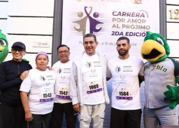Céspedes da banderazo de salida a carrera ‘Por Amor al Prójimo’