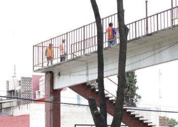 Retiro del puente peatonal en la zona del CENHCH será este fin de semana