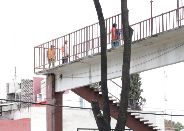 Retiro del puente peatonal en la zona del CENHCH será este fin de semana