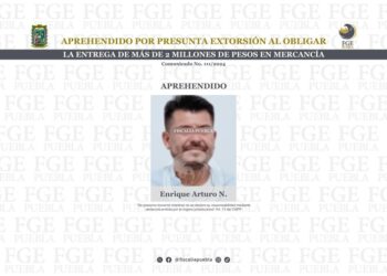Detienen a empresario por extorsión
