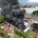 Se registra incendio de gran magnitud en de San Gregorio Atzompa