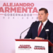 Presentará Armenta terna para elegir a secretario de Seguridad