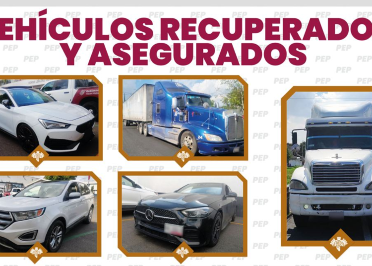 Desmantela SSP a banda dedicada al robo de transporte de carga