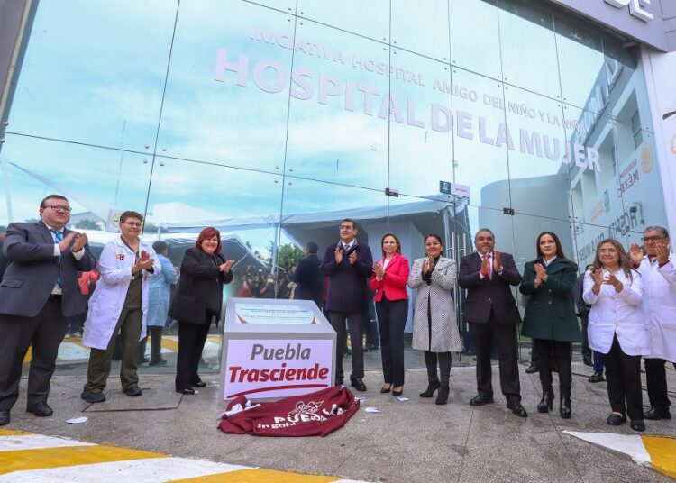 Céspedes preside inauguración de rehabilitación del Hospital de la Mujer