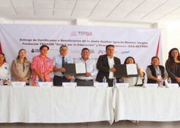 Firma IEEA convenio para continuar acercando servicios de Educación Básica