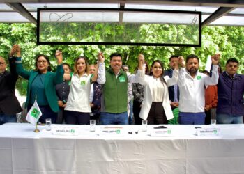 PVEM respalda triunfo de Tonantzin Fernández en San Pedro Cholula