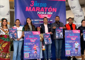 Anuncian Medio Maratón Puebla 2024