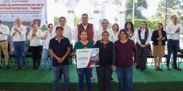 Gobierno estatal rehabilita la carretera Tecali de Herrera-Tepeaca