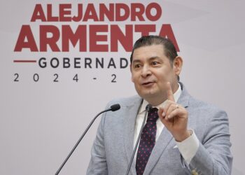 Alejandro Armenta anuncia fusión y creación de secretarías