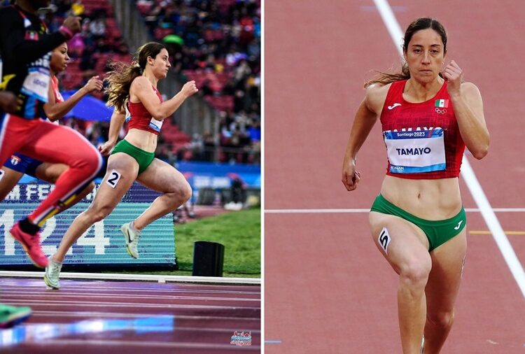 Cecilia Tamayo, tercera mexicana que correrá 100 m en París 2024