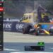 Checo Pérez se estrella contra muro y provoca bandera roja en GP de Hungría