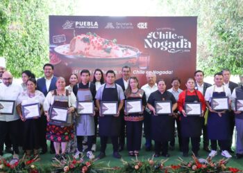 Próspera temporada del Chile en Nogada