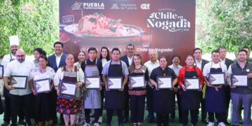 Próspera temporada del Chile en Nogada