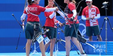 Tiro con arco por equipos da a México primera medalla en París 2024
