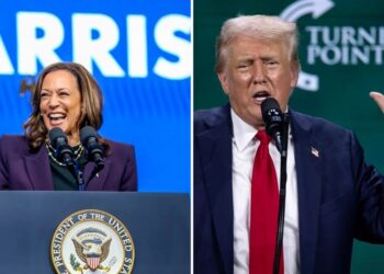 Harris critica a Trump por insinuar que pondrá fin al voto