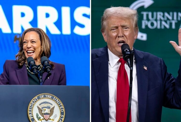 Harris critica a Trump por insinuar que pondrá fin al voto