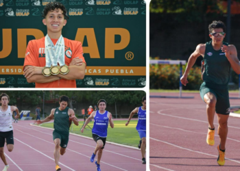 Aztecas UDLAP cierran temporada con medallas en Campeonato de Atletismo de Primera Fuerza