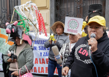 VIDEO: Trabajadores en pólvora piden a diputados regular y no prohibir pirotecnia en Puebla