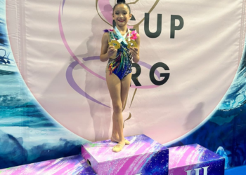 Gimnasta Alexa Hernández destaca en Copa Roma en Italia