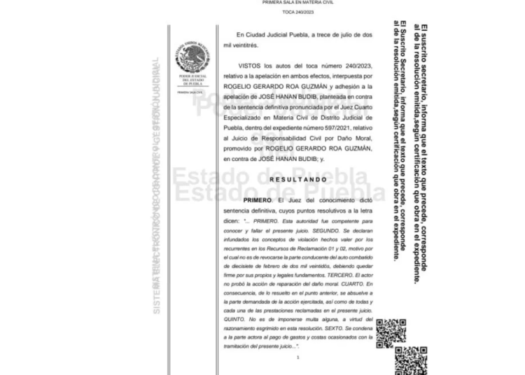 Triunfa la libertad de expresión en el caso Pepe Hanan