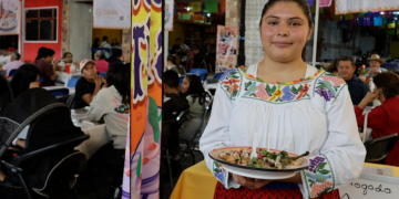 Calpan y chiles en nogada
