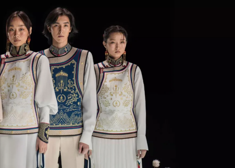 Mongolia gana oro en redes sociales con su uniforme olímpico