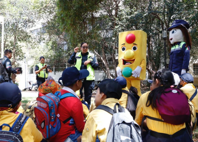 Ayuntamiento de Puebla capacita a más de 10 mil niñas y niños en seguridad vial